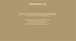 Desktop Screenshot of micaceousclay.com